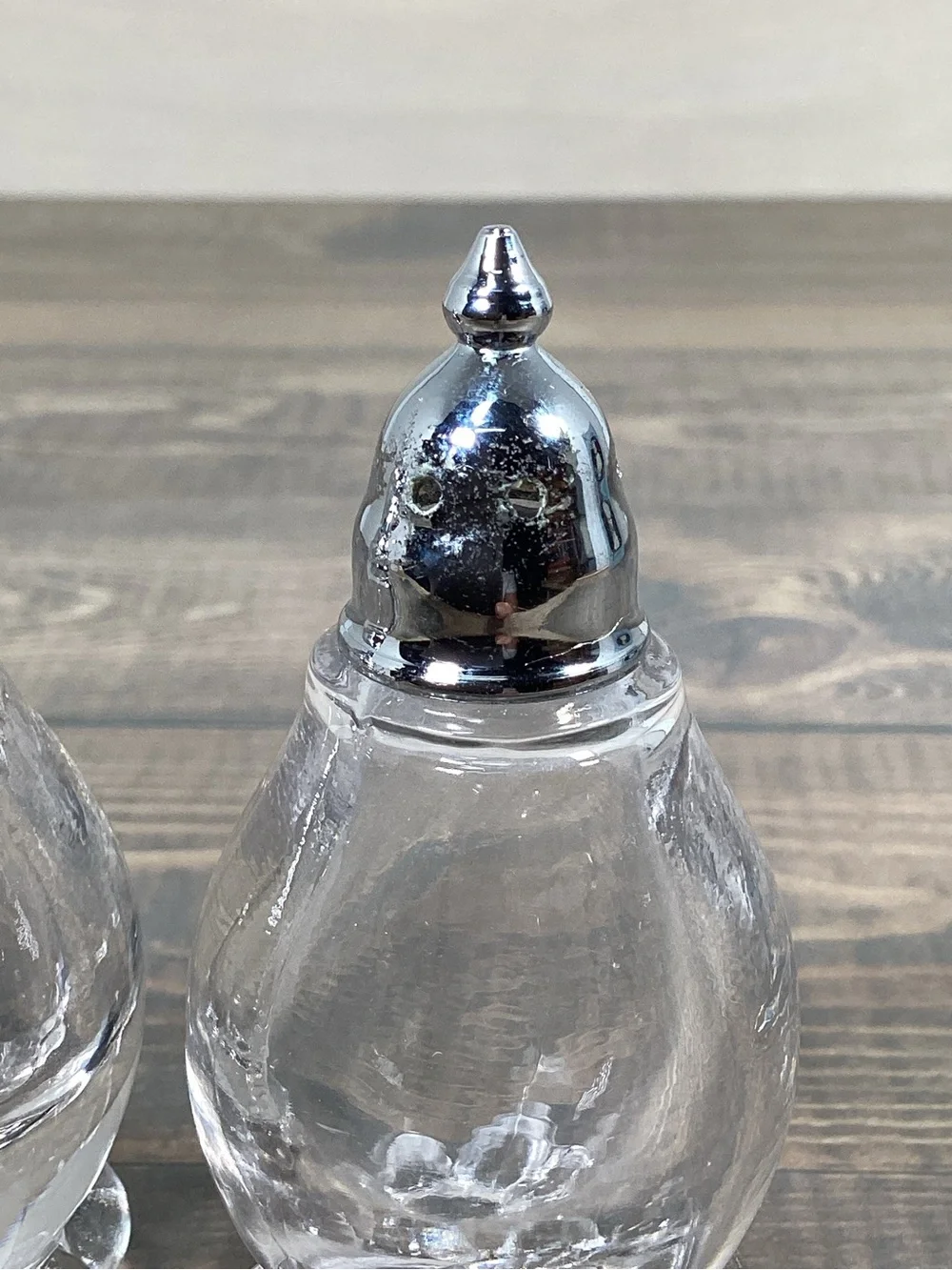 Vintage Imperial Glass Candlewick Salt & Pepper Shakers